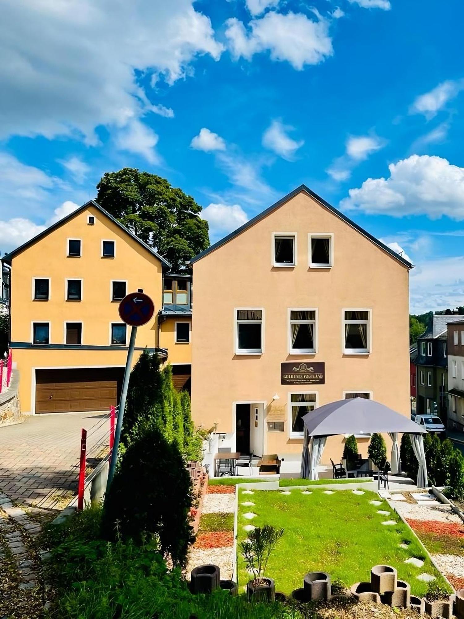 Pension Goldenes Vogtland Adorf Buitenkant foto