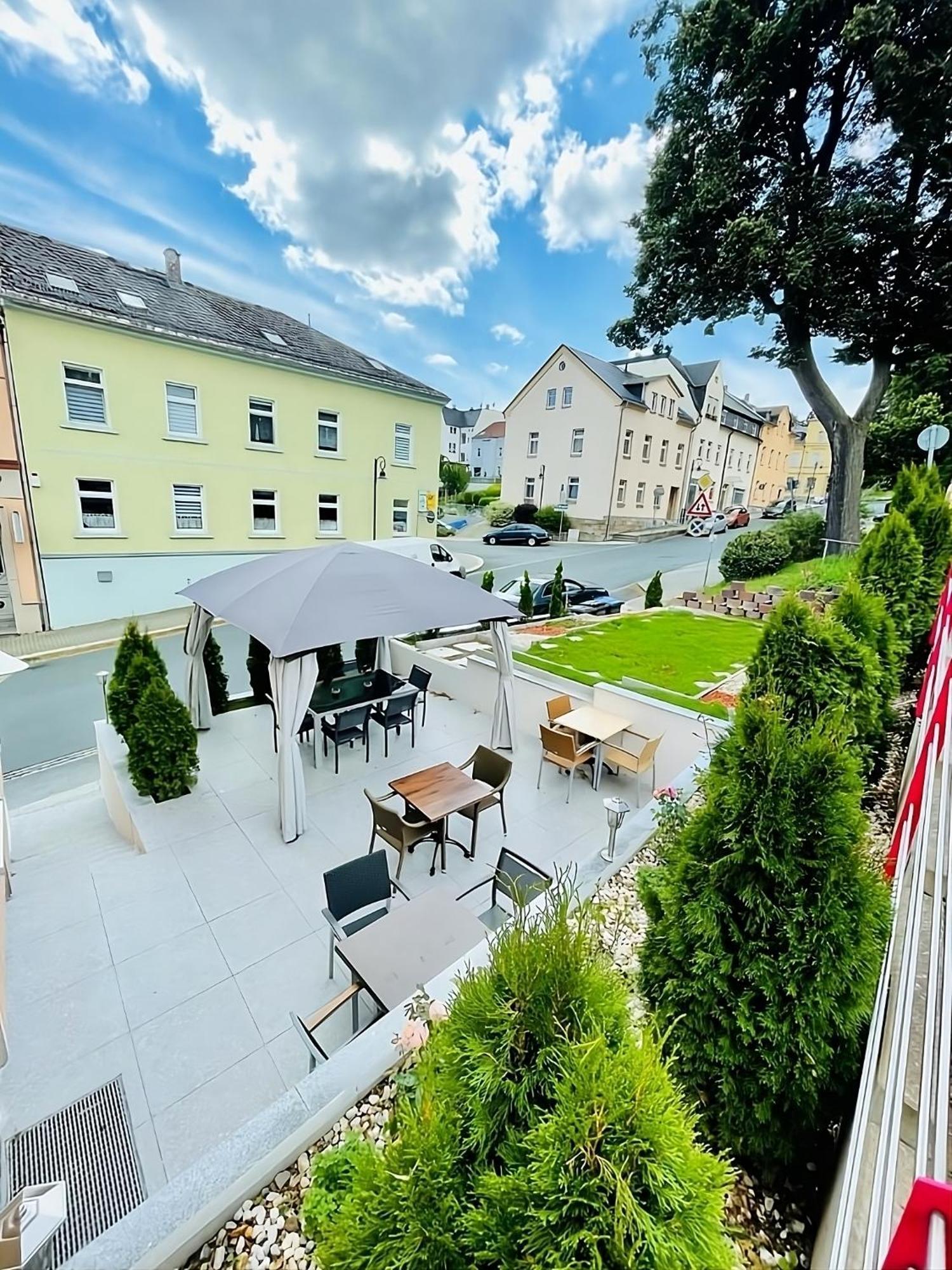 Pension Goldenes Vogtland Adorf Buitenkant foto